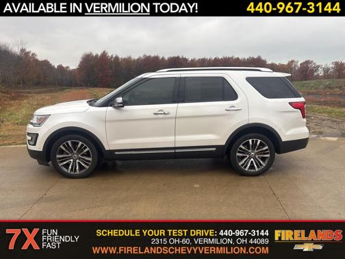 2016 Ford Explorer Platinum