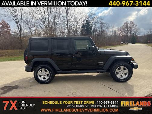 2018 Jeep Wrangler JK Unlimited Sport