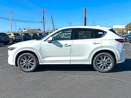 Rhodium White Metallic 2025 Mazda CX-5 2.5 S Premium Plus Package