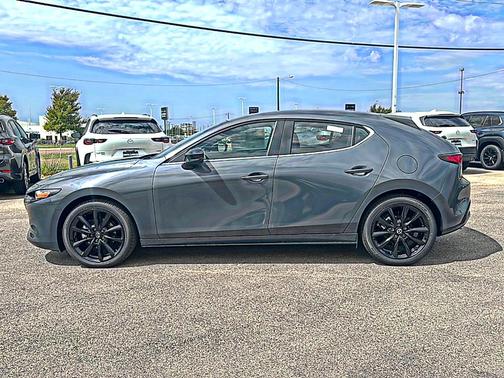 Polymetal Gray Metallic 2025 Mazda Mazda3 2.5 S Carbon Edition