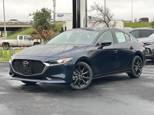 Deep Crystal Blue Mica 2026 Mazda Mazda3 FWD w/Select Package