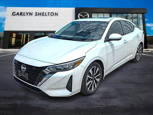 Aspen White 2024 Nissan Sentra SV