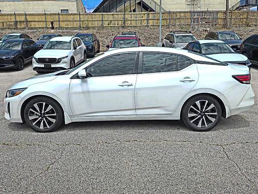 Aspen White 2024 Nissan Sentra SV
