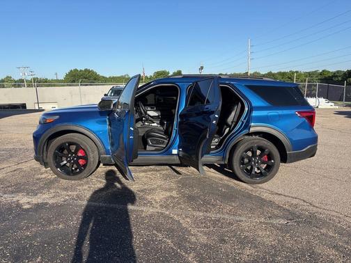 Blue Metallic 2023 Ford Explorer ST