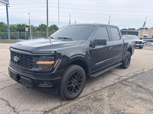 Agate Black Metallic 2025 Ford F-150 STX