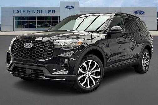 Agate Black Metallic 2026 Ford Explorer ST-Line