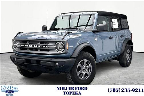 Azure Gray Metallic 2024 Ford Bronco Big Bend