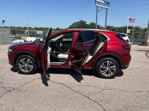 Cinnabar Metallic 2021 Buick Envision Essence