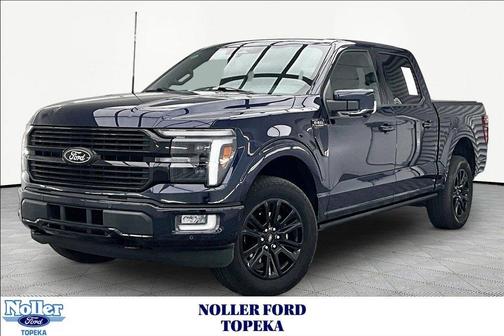 Antimatter Blue Metallic 2025 Ford F-150 Platinum