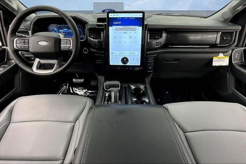 Blue Metallic 2025 Ford F-150 Lightning Flash