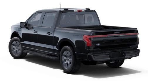 Black Metallic 2025 Ford F-150 Lightning LARIAT