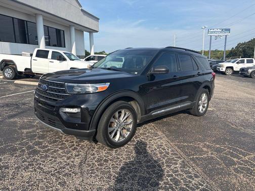 Agate Black Metallic 2021 Ford Explorer XLT