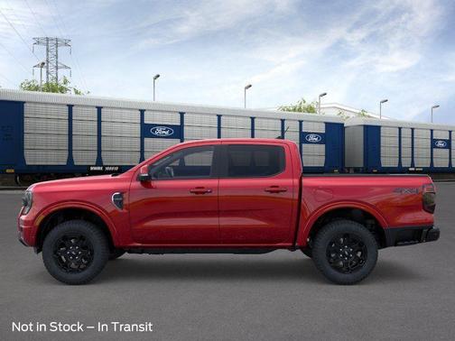 Ruby Red Metallic Tinted Clearcoat 2025 Ford Ranger Lariat
