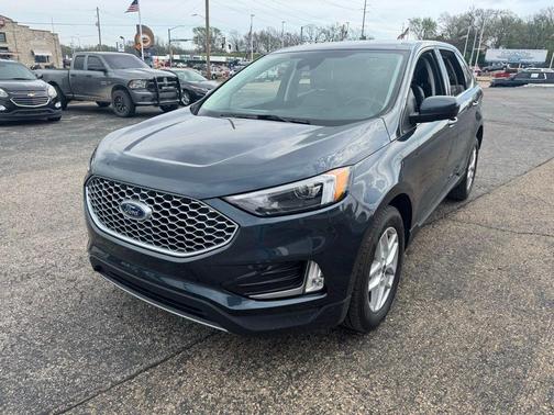 Stone Blue Metallic 2023 Ford Edge SEL