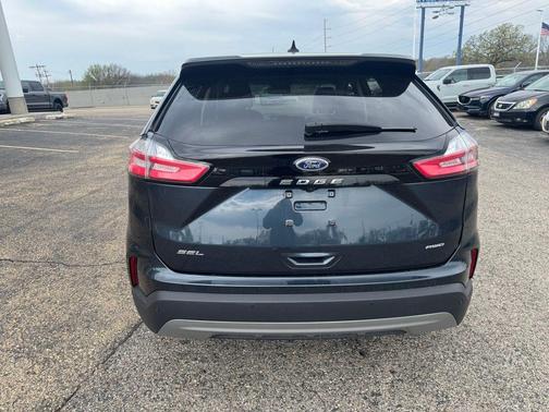 Stone Blue Metallic 2023 Ford Edge SEL