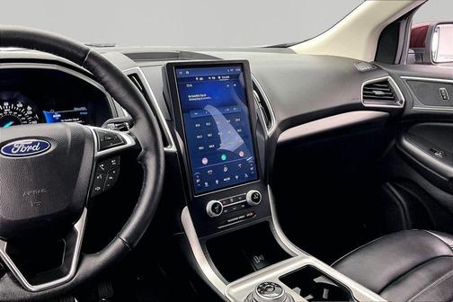 Burgundy 2024 Ford Edge SEL