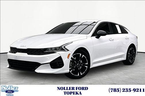 Glacial White Pearl 2022 Kia K5 GT-Line