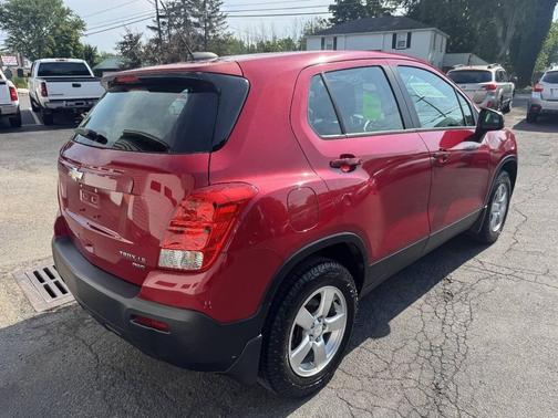Victory Red 2015 Chevrolet Trax LS AWD 4dr Crossover w/1FL