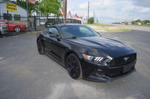 Gray 2015 Ford Mustang EcoBoost Premium