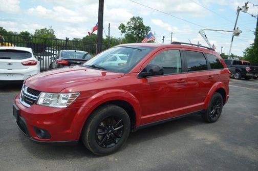 Red 2019 Dodge Journey SE