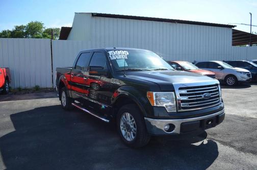 Black 2013 Ford F-150 Lariat