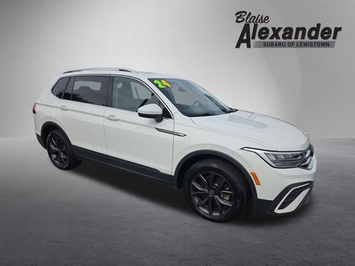 Pure White 2024 Volkswagen Tiguan 2.0T SE 4MOTION