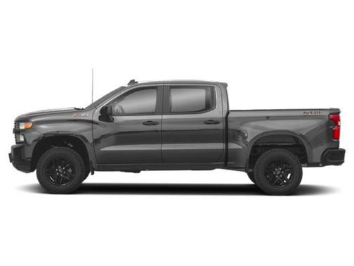 Satin Steel Metallic 2021 Chevrolet Silverado 1500 Custom Trail Boss