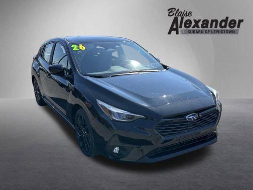 Crystal Black Silica 2026 Subaru Impreza RS