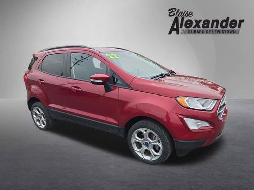 Ruby Red Metallic Tinted Clearcoat 2022 Ford EcoSport SE
