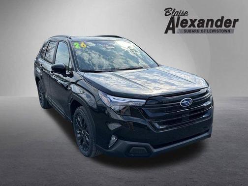 Crystal Black Silica 2026 Subaru Forester Sport