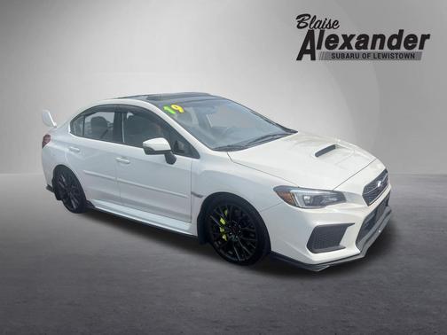 Crystal White Pearl 2019 Subaru WRX STI Limited