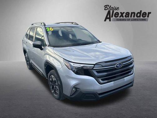 Ice Silver Metallic 2026 Subaru Forester Premium