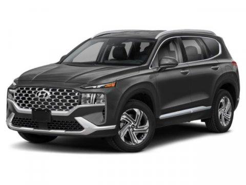 White 2022 Hyundai SANTA FE SEL