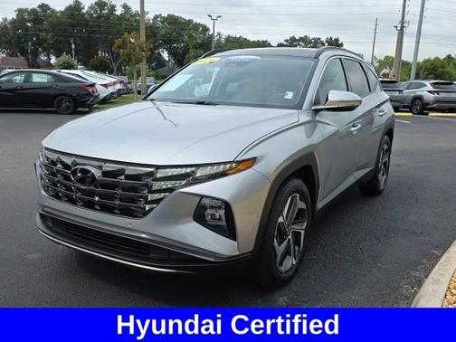 Silver 2024 Hyundai TUCSON Limited
