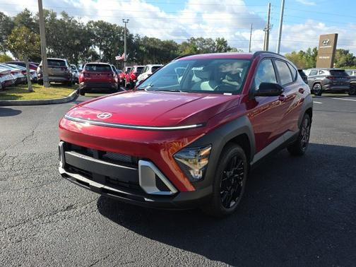 Red 2026 Hyundai KONA SEL Sport