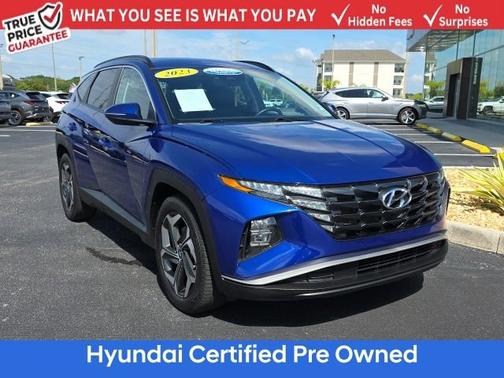 Blue 2023 Hyundai TUCSON SEL