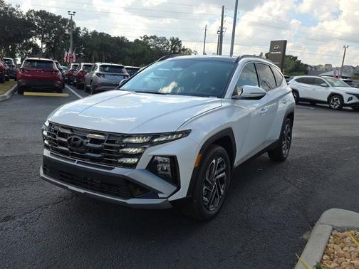 White 2026 Hyundai TUCSON Hybrid Limited