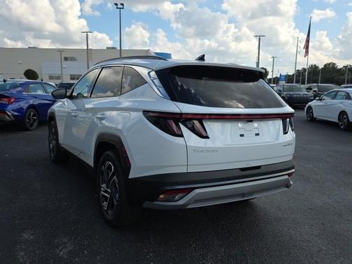 White 2026 Hyundai TUCSON Hybrid Limited