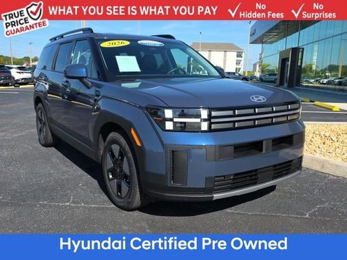 Blue 2026 Hyundai SANTA FE HEV SEL