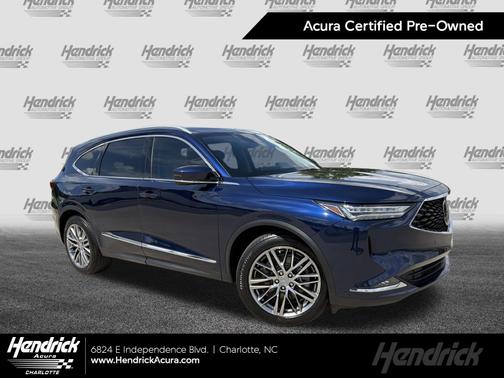 Fathom Blue Pearl 2024 Acura MDX