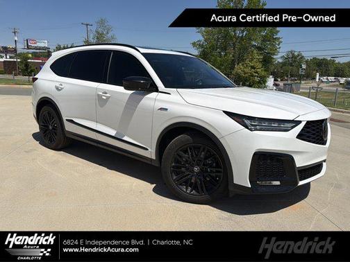 Platinum White Pearl 2026 Acura MDX A-SPEC Advance Package