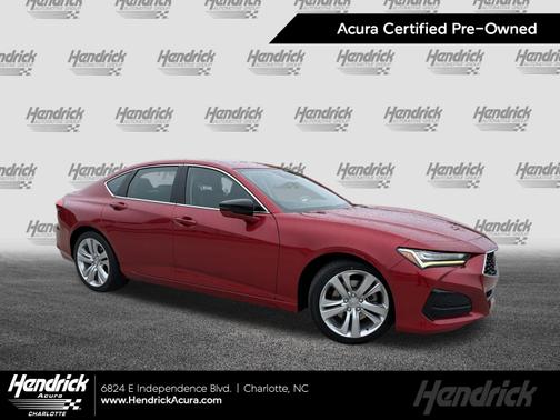 Performance Red Pearl 2022 Acura TLX