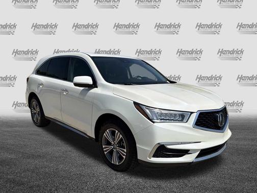 White Diamond Pearl 2019 Acura MDX