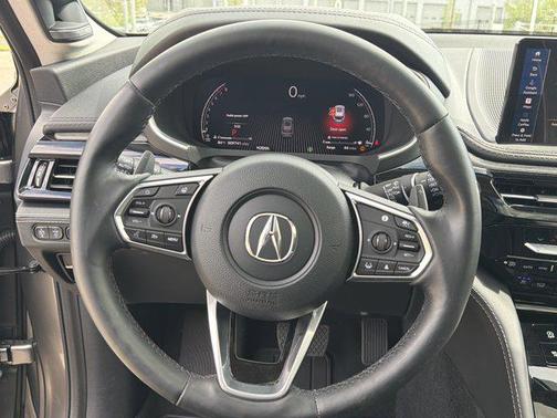 Liquid Carbon Metallic 2025 Acura MDX Advance Package