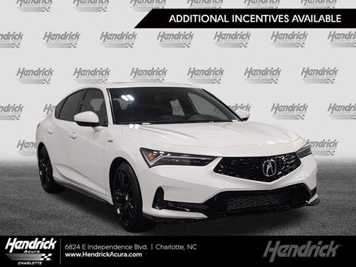 Platinum White Pearl 2026 Acura Integra FWD A-Spec