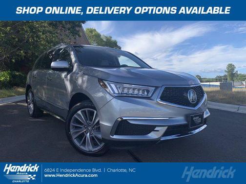 Lunar Silver Metallic 2017 Acura MDX 3.5L w/Technology Package