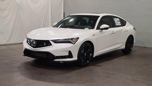 Platinum White Pearl 2026 Acura Integra FWD A-Spec with Technology