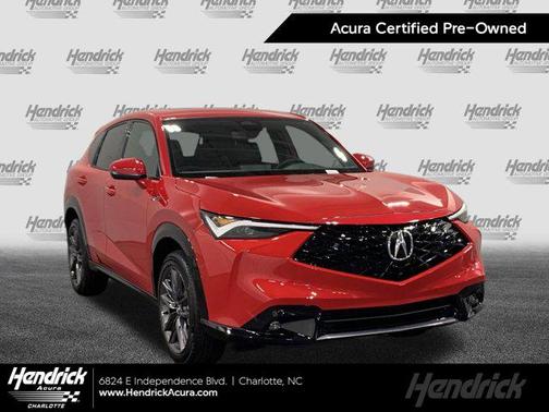 Milano Red 2025 Acura ADX A-Spec