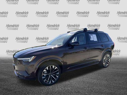 Mulberry Red Metallic 2026 Volvo XC90 Ultra Dark Theme, B6 AWD Gas (mild hybrid), Gasoline, 7 Seats