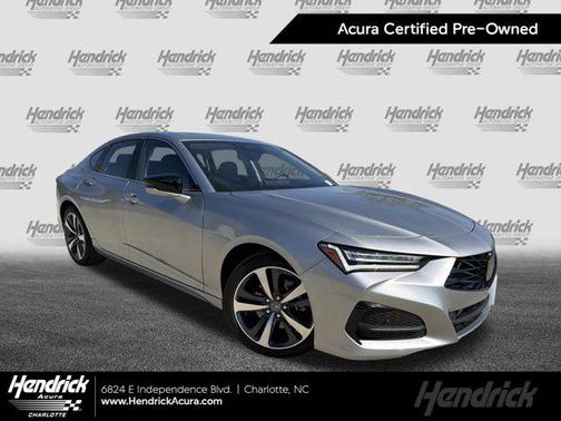 Lunar Silver Metallic 2024 Acura TLX Technology